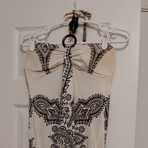 Strapless summer dress